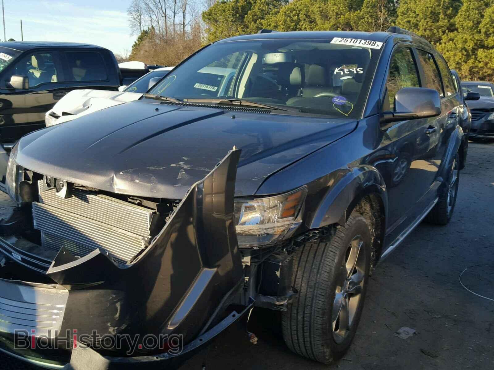 2017 DODGE JOURNEY - VIN: 3C4PDCGB6HT607885 - Фото 2