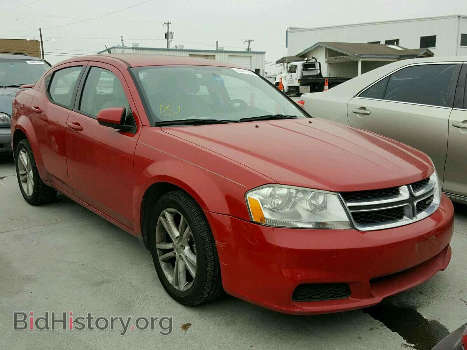 Фотография 1C3CDZCB7CN198607 - DODGE AVENGER 2012