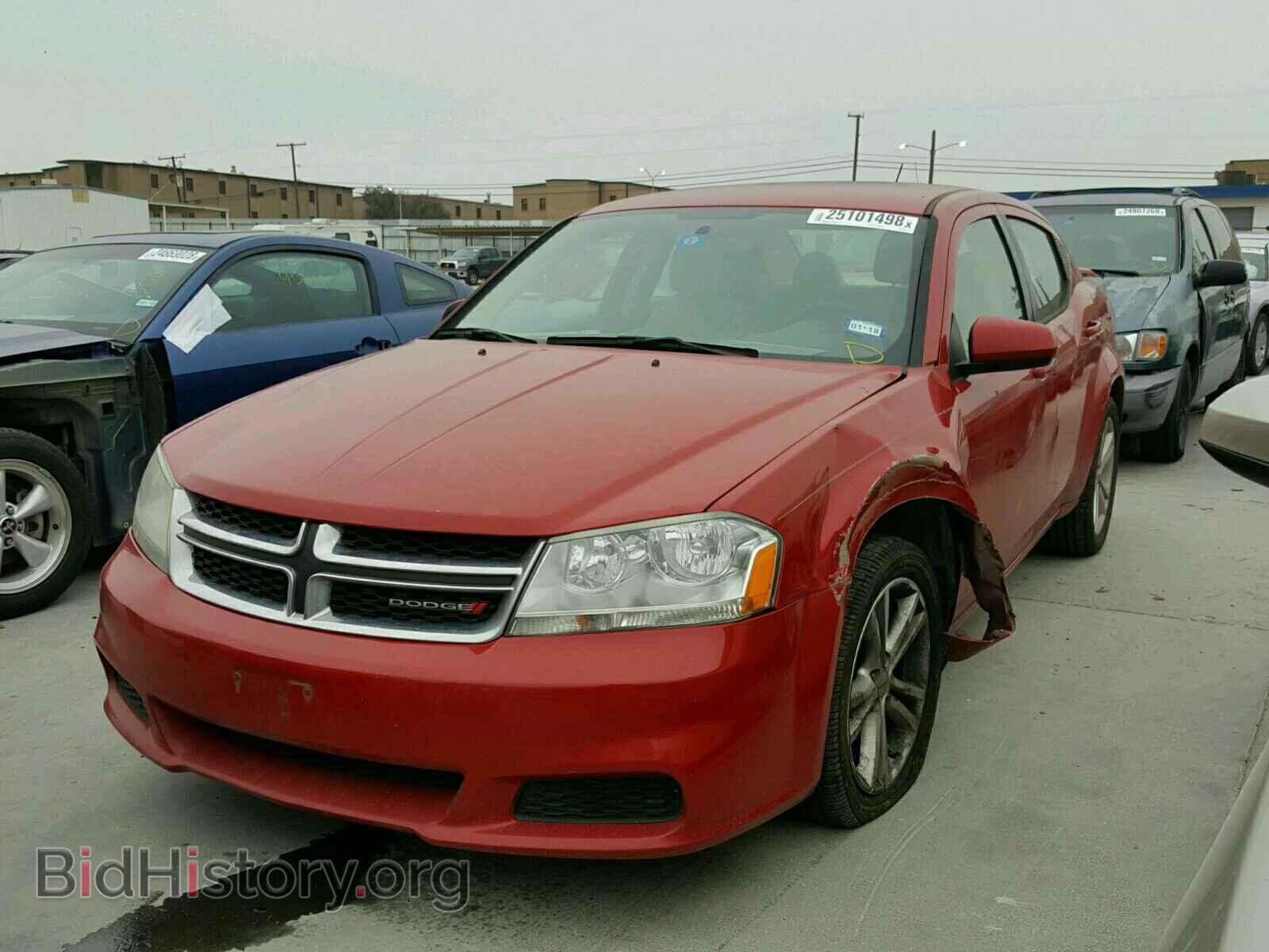 2012 DODGE AVENGER - VIN: 1C3CDZCB7CN198607 - Фото 2