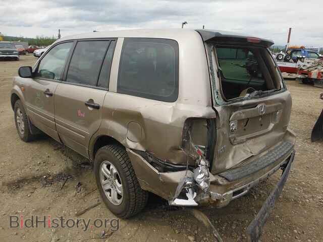 2006 HONDA PILOT - VIN: 2HKYF18416H500856 - Photo 3