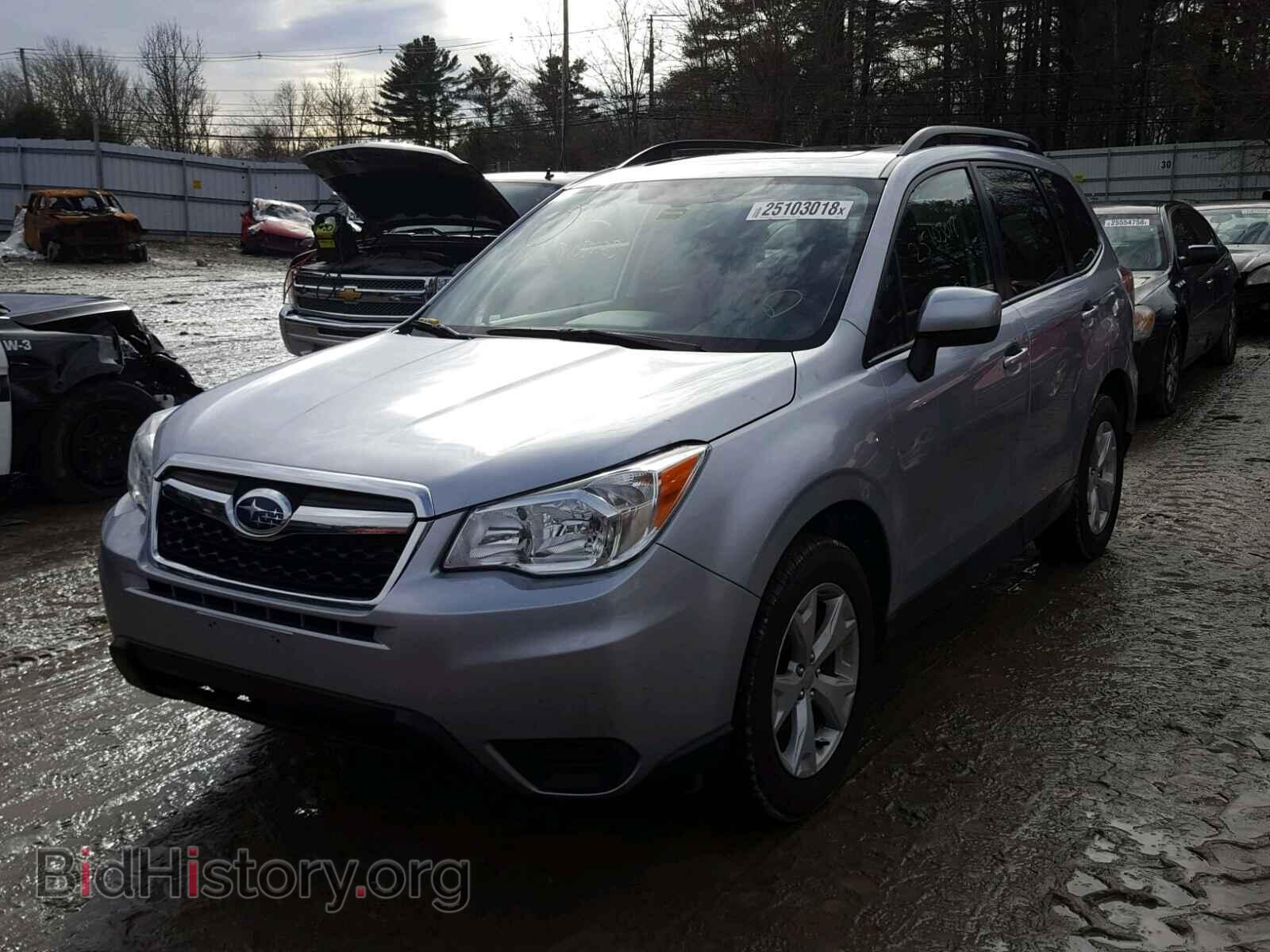 2014 SUBARU FORESTER - VIN: JF2SJAEC0EH469341 - Фото 2