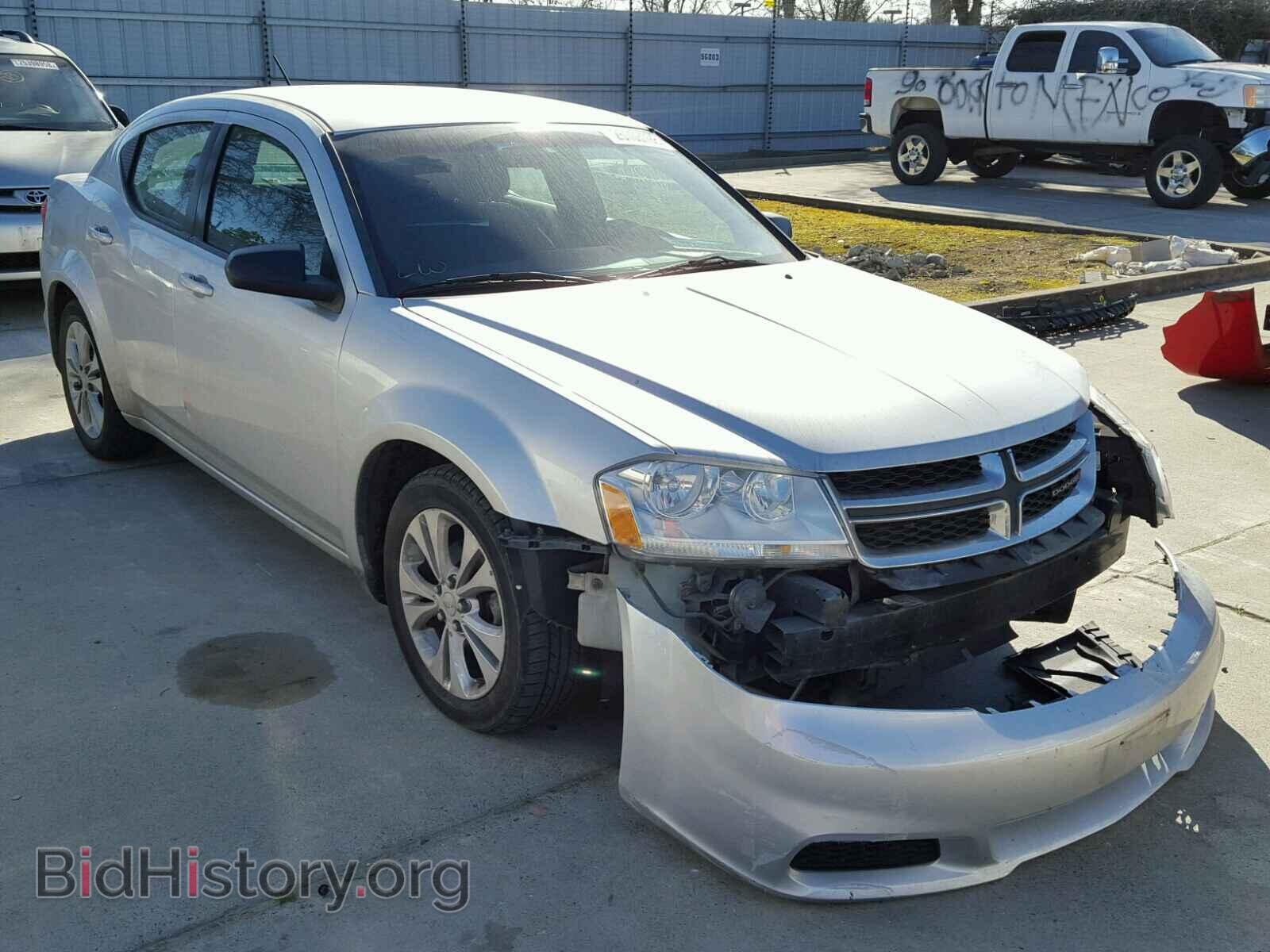 Фотография 1C3CDZAB3CN286380 - DODGE AVENGER 2012