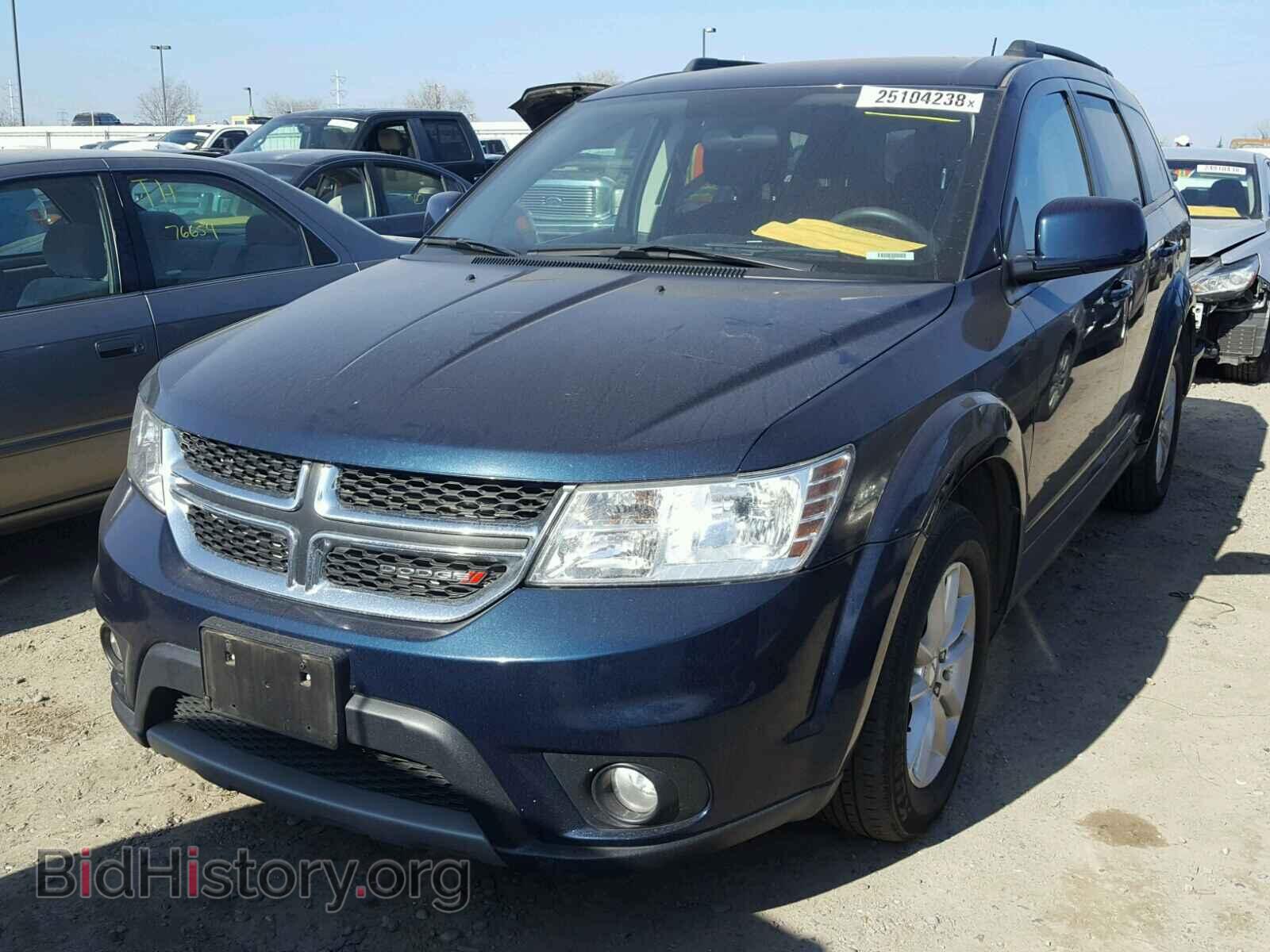 2015 DODGE JOURNEY - VIN: 3C4PDCBB8FT710827 - Фото 2