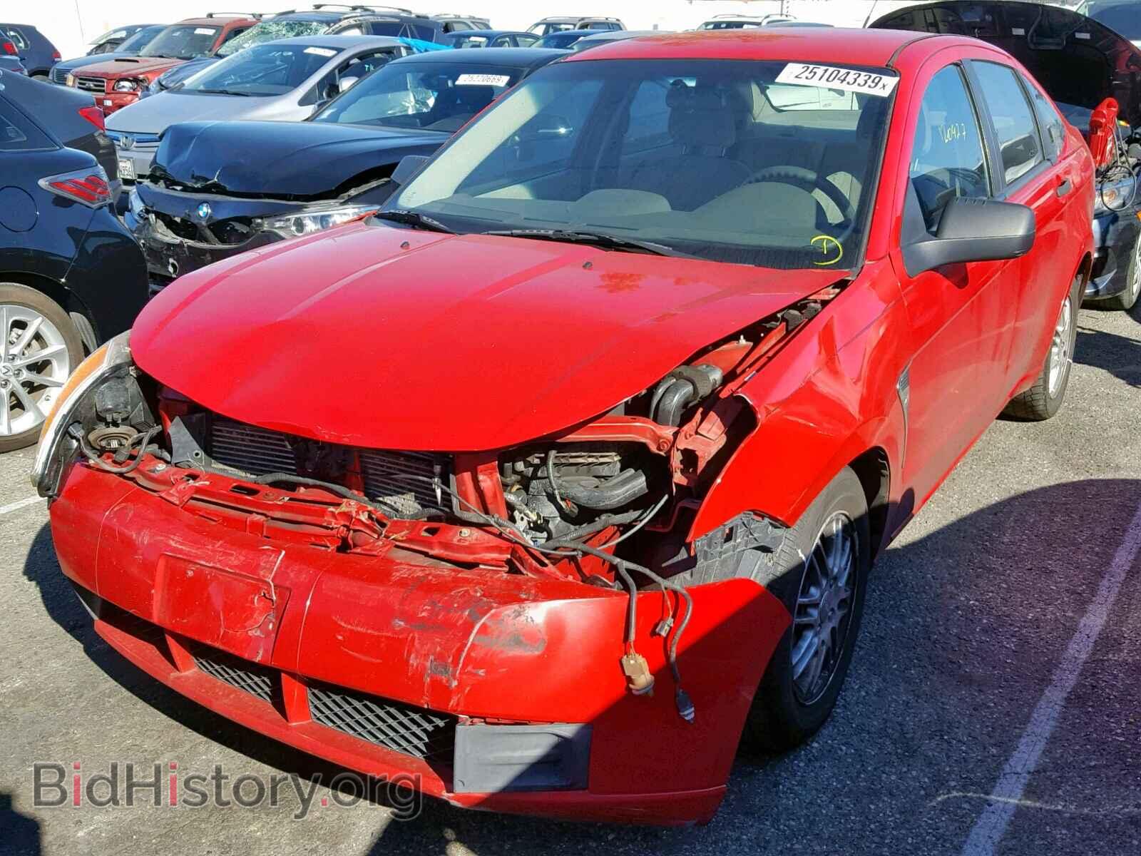 2008 FORD FOCUS - VIN: 1FAHP35N18W176459 - Фото 2