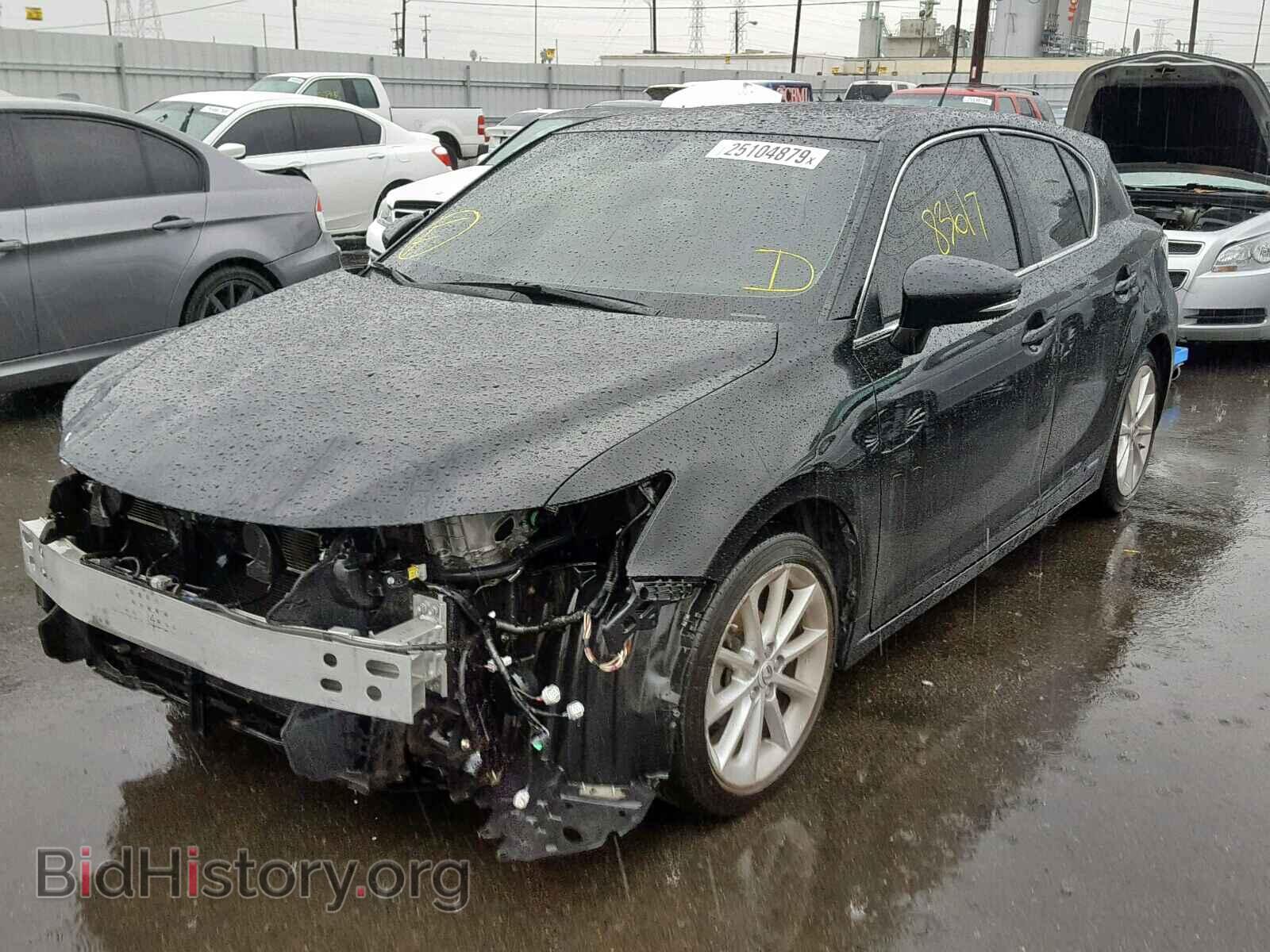 2013 LEXUS CT 200 - VIN: JTHKD5BH9D2159265 - Фото 2