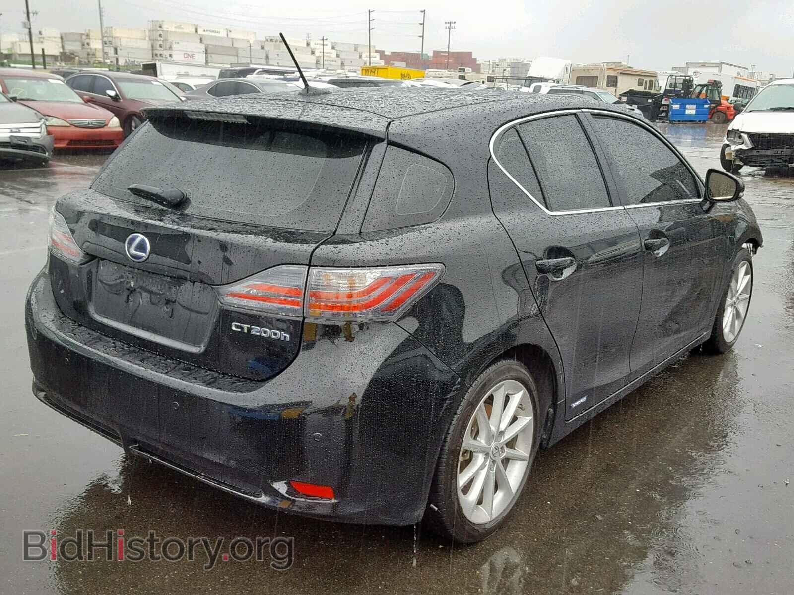 2013 LEXUS CT 200 - VIN: JTHKD5BH9D2159265 - Фото 4