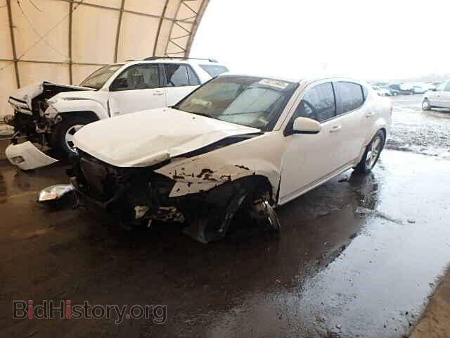 2012 DODGE AVENGER - VIN: 1C3CDZCBXCN190484 - Фото 2