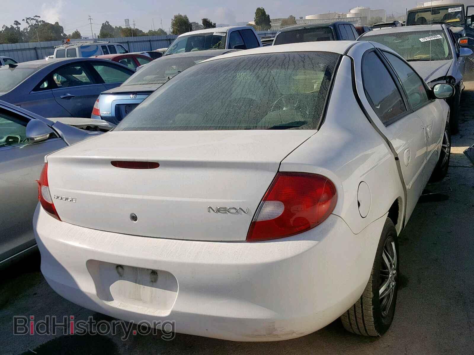 2002 DODGE NEON - VIN: 1B3ES26C42D514539 - Фото 4