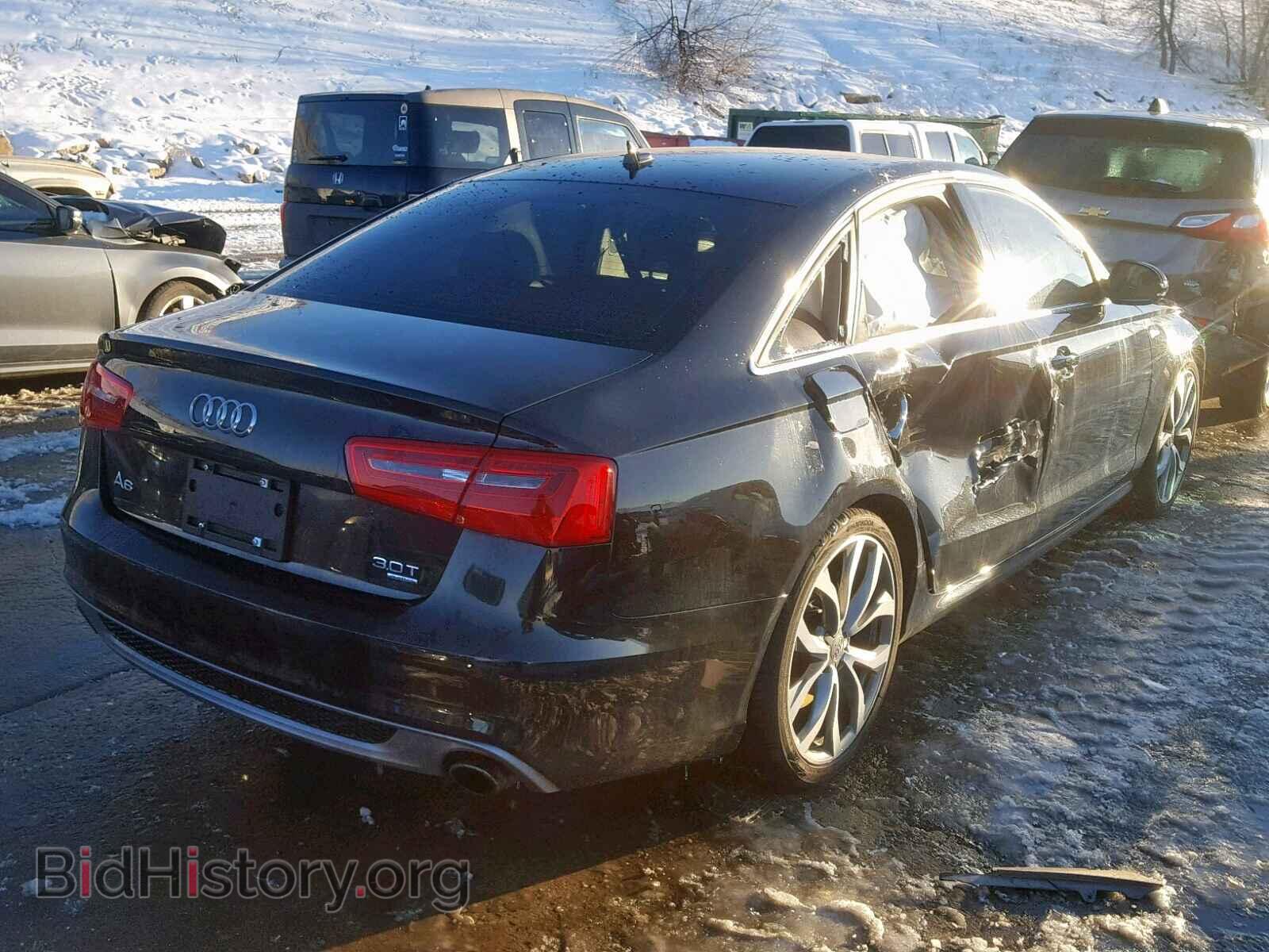 2012 AUDI A6 - VIN: WAUHGAFC4CN136352 - Фото 4