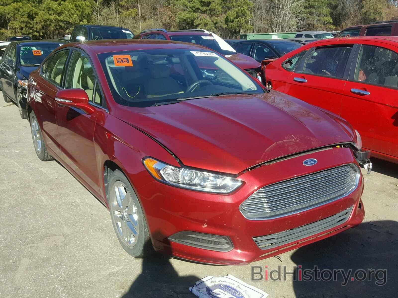 Photo 3FA6P0HR9DR322530 - FORD FUSION SE 2013