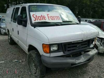 2007 Ford ECONOLINE, белый — VIN 1FTNS24L27DB39226, Copart