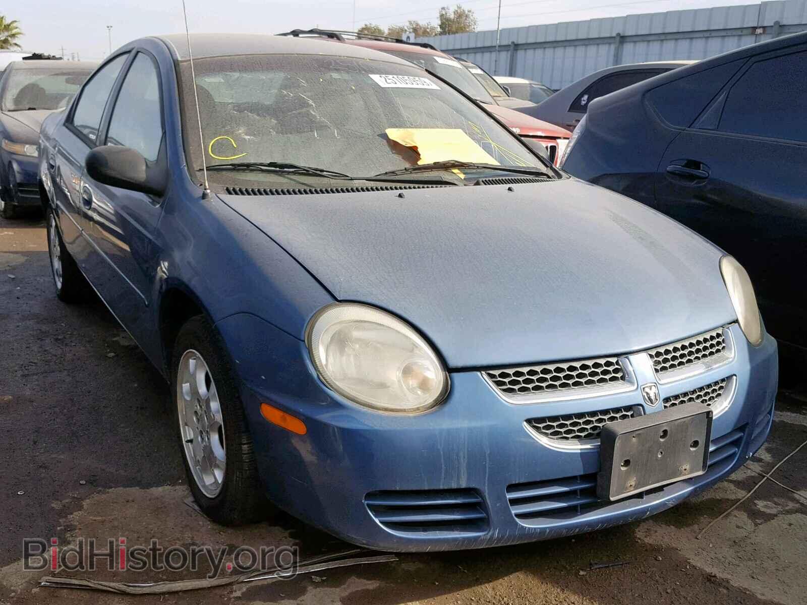 Фотография 1B3ES56CX4D515599 - DODGE NEON 2004
