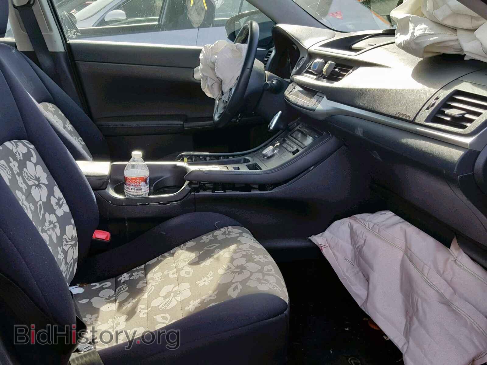 2012 LEXUS CT 200 - VIN: JTHKD5BH6C2118266 - Фото 5