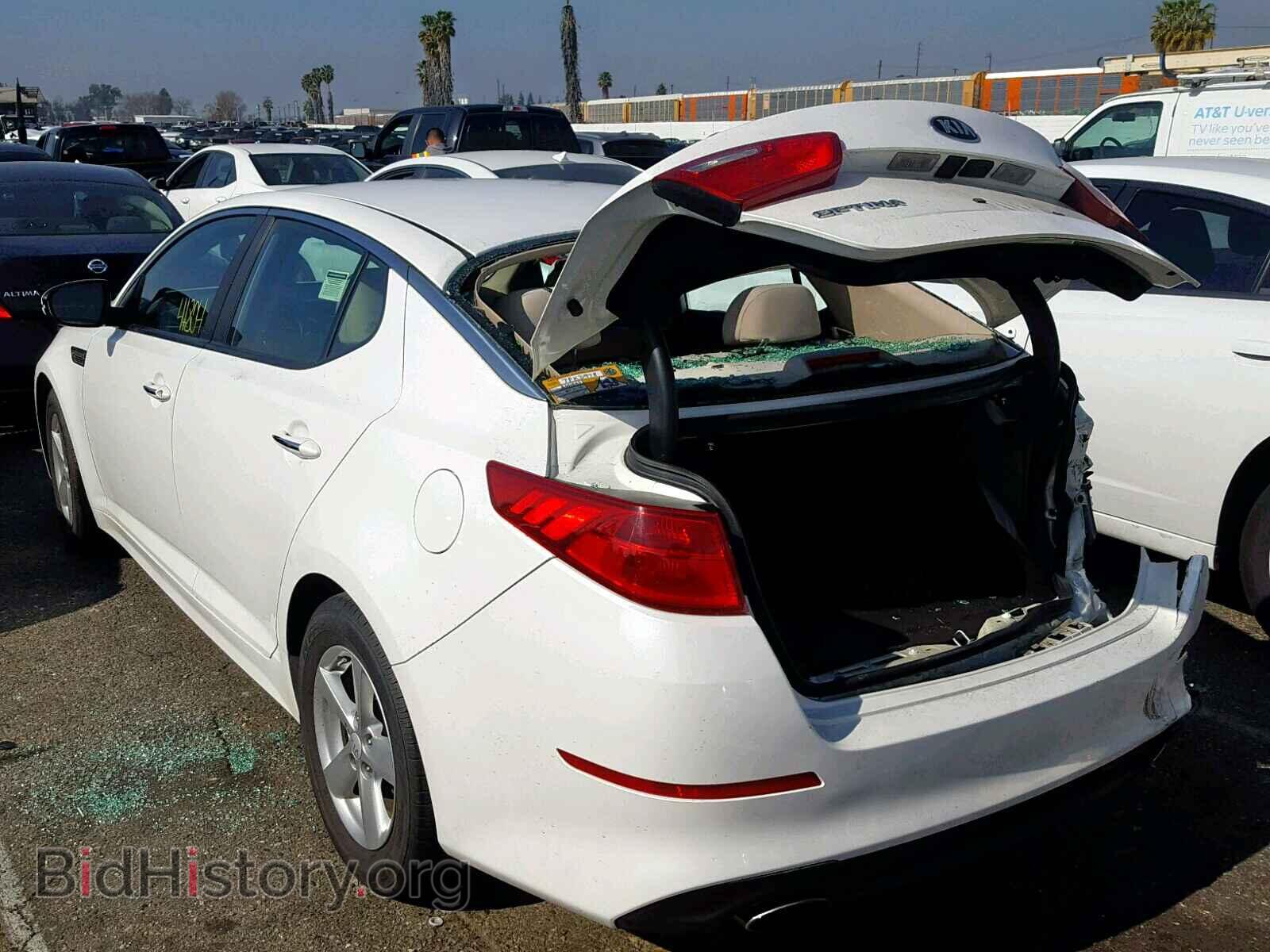 2015 KIA OPTIMA - VIN: KNAGM4A70F5662448 - Фото 3
