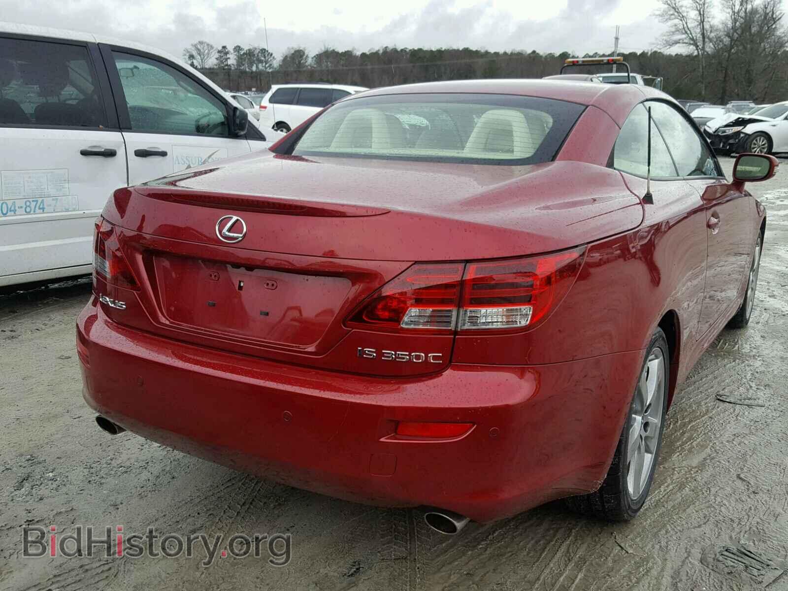 2010 LEXUS IS350 - VIN: JTHFE2C27A2504537 - Фото 4