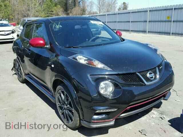 2013 Nissan JUKE Juke S/SV/ (VIN JN8AF5MR1DT217851) — фото 1 из 10, Copart, повреждение: задняя часть