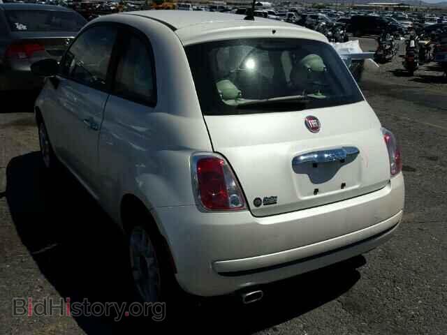 2012 FIAT 500 - VIN: 3C3CFFAR9CT370726 - Фото 3