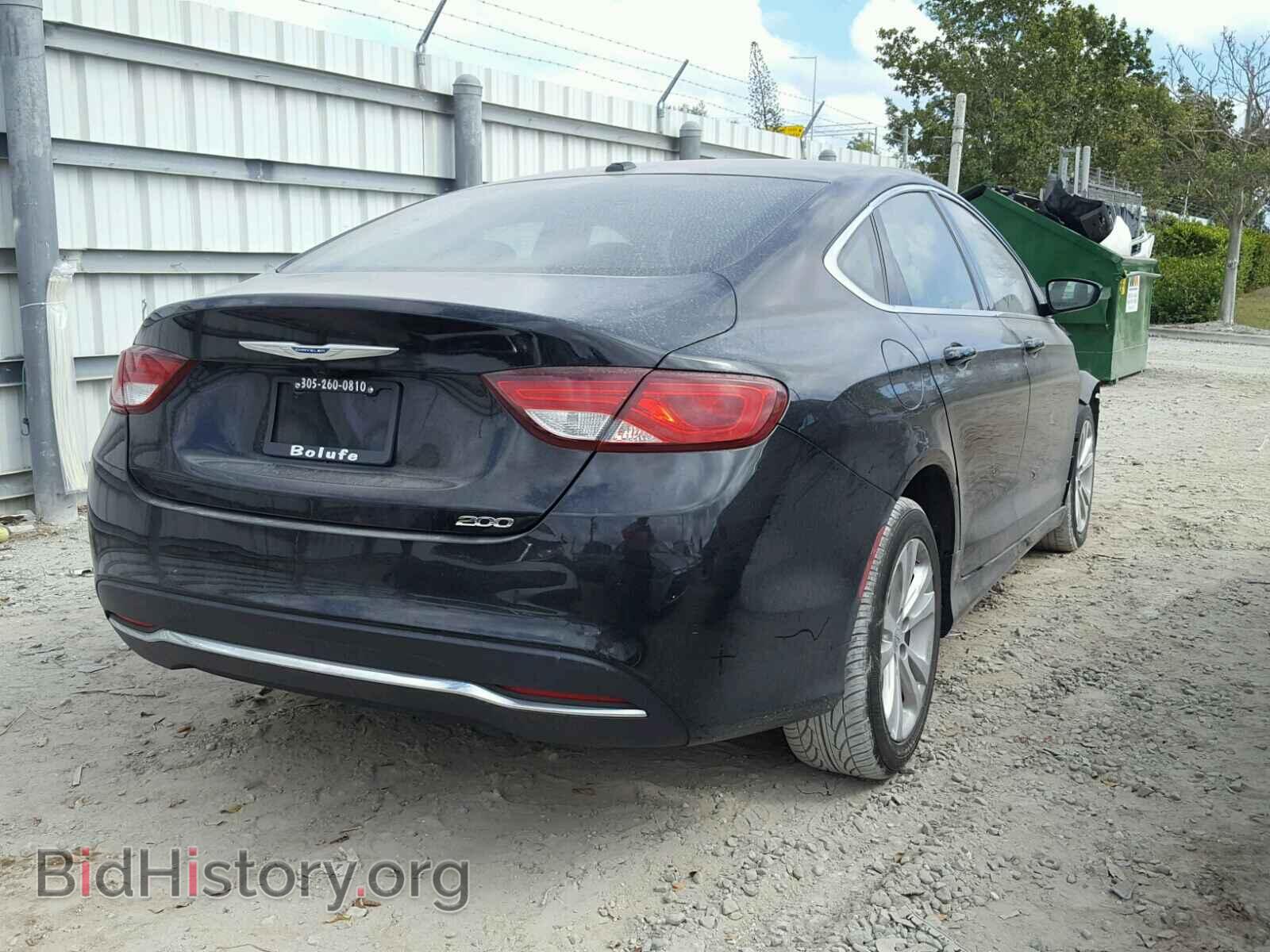 2015 CHRYSLER 200 - VIN: 1C3CCCAB5FN758552 - Photo 4