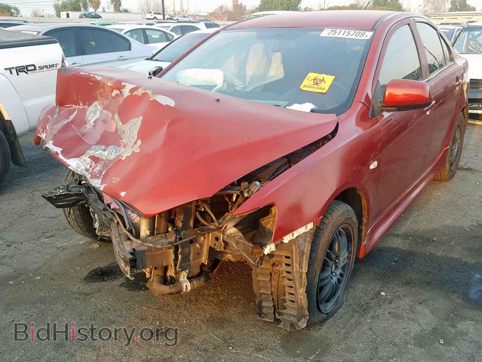 2011 MITSUBISHI LANCER - VIN: JA32U2FU0BU041144 - Фото 2