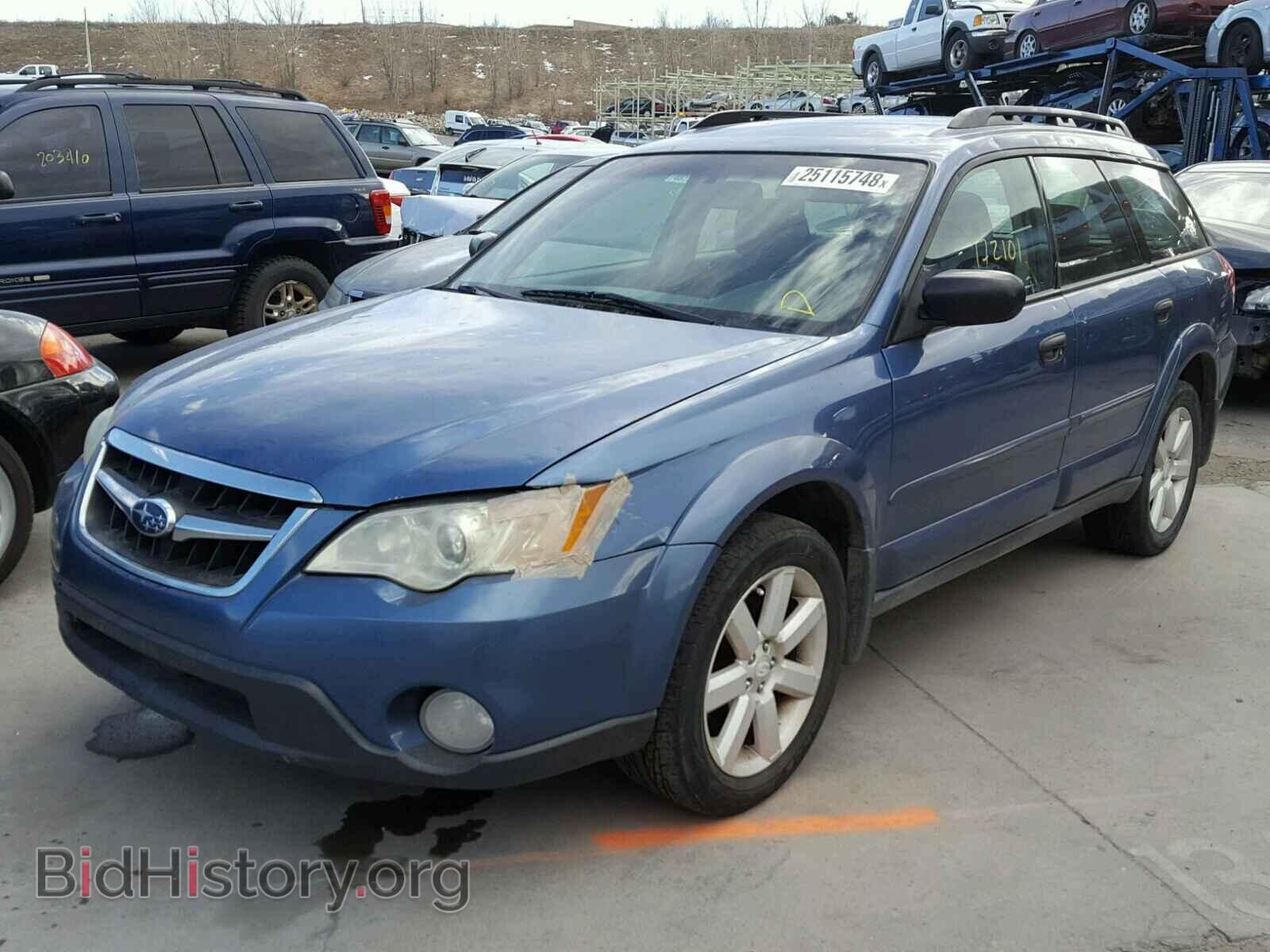 2008 SUBARU OUTBACK - VIN: 4S4BP61C887307527 - Фото 2