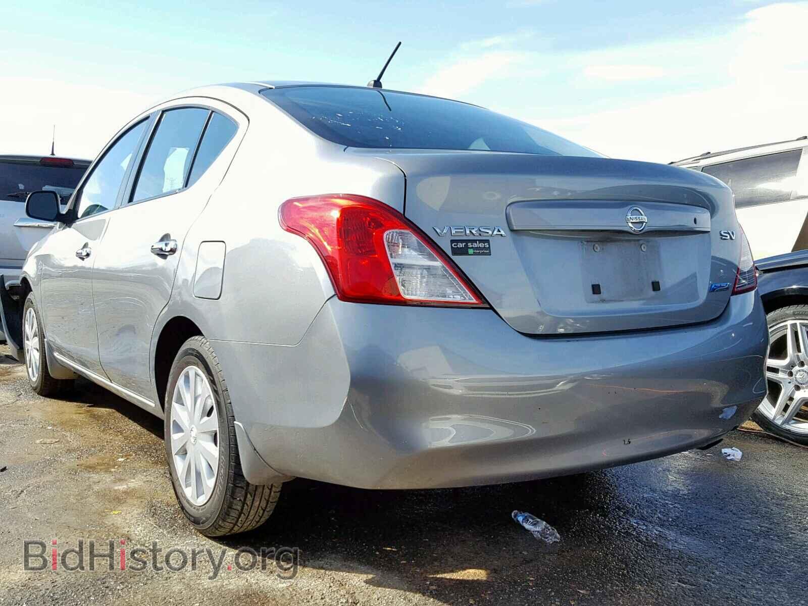2012 NISSAN VERSA - VIN: 3N1CN7AP4CL909856 - Фото 3