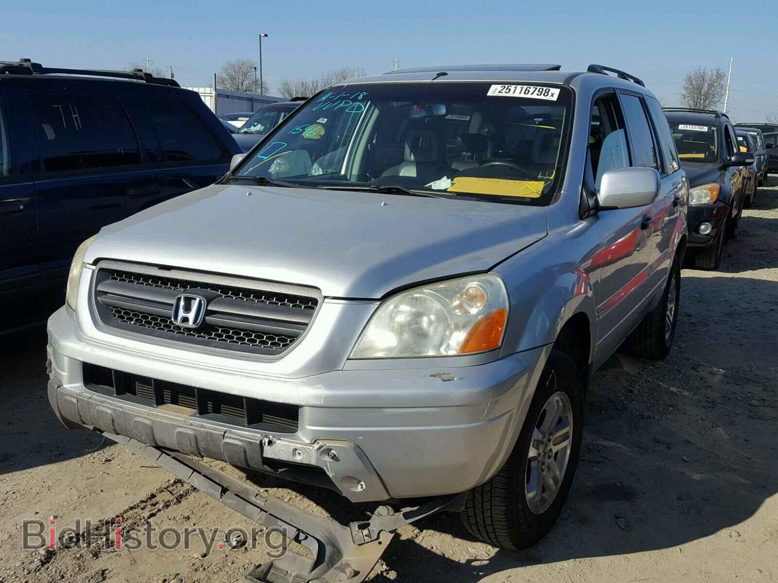 2005 HONDA PILOT - VIN: 2HKYF18645H568584 - Фото 2