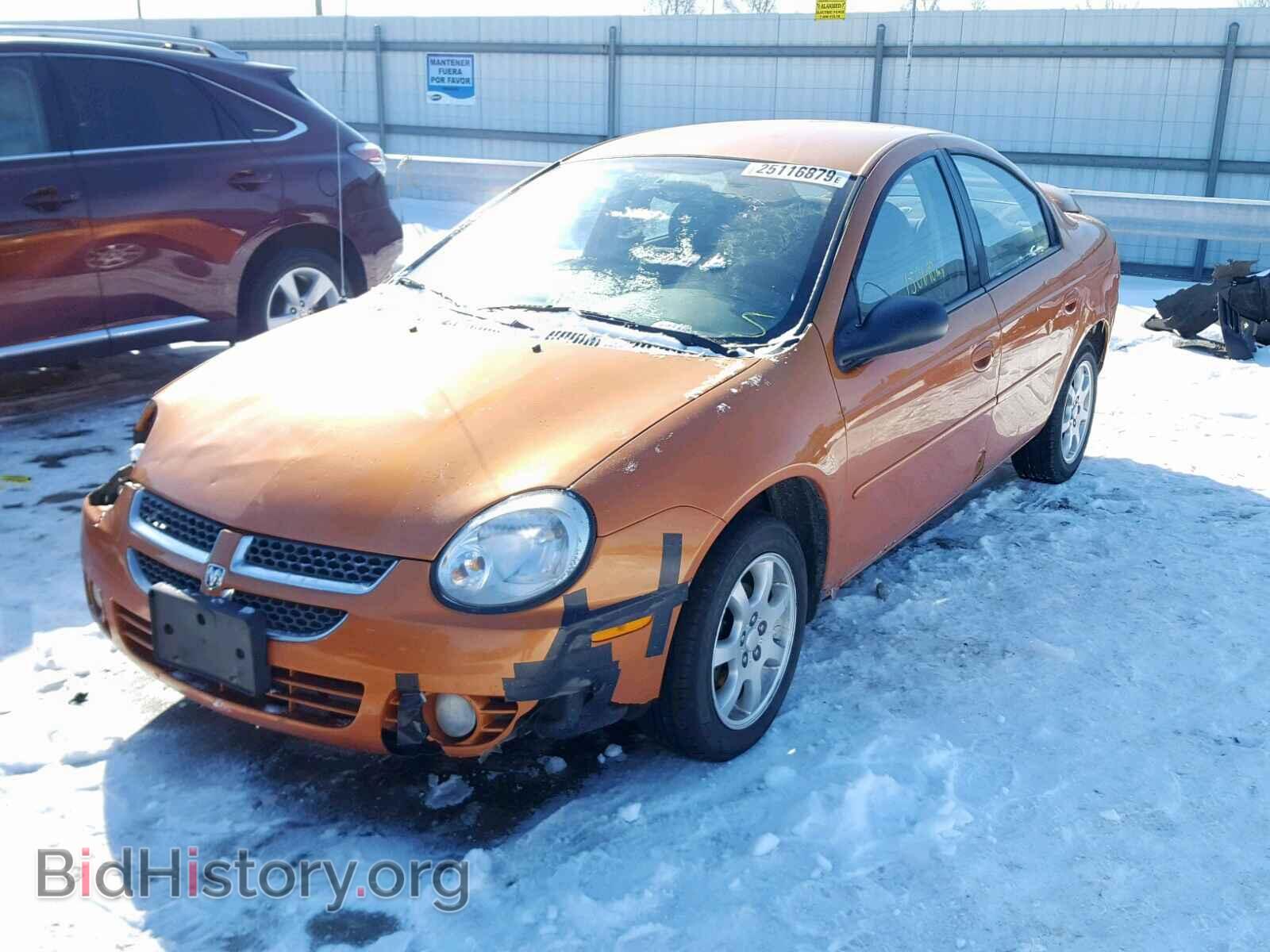 2005 DODGE NEON - VIN: 1B3ES56C55D217852 - Фото 2