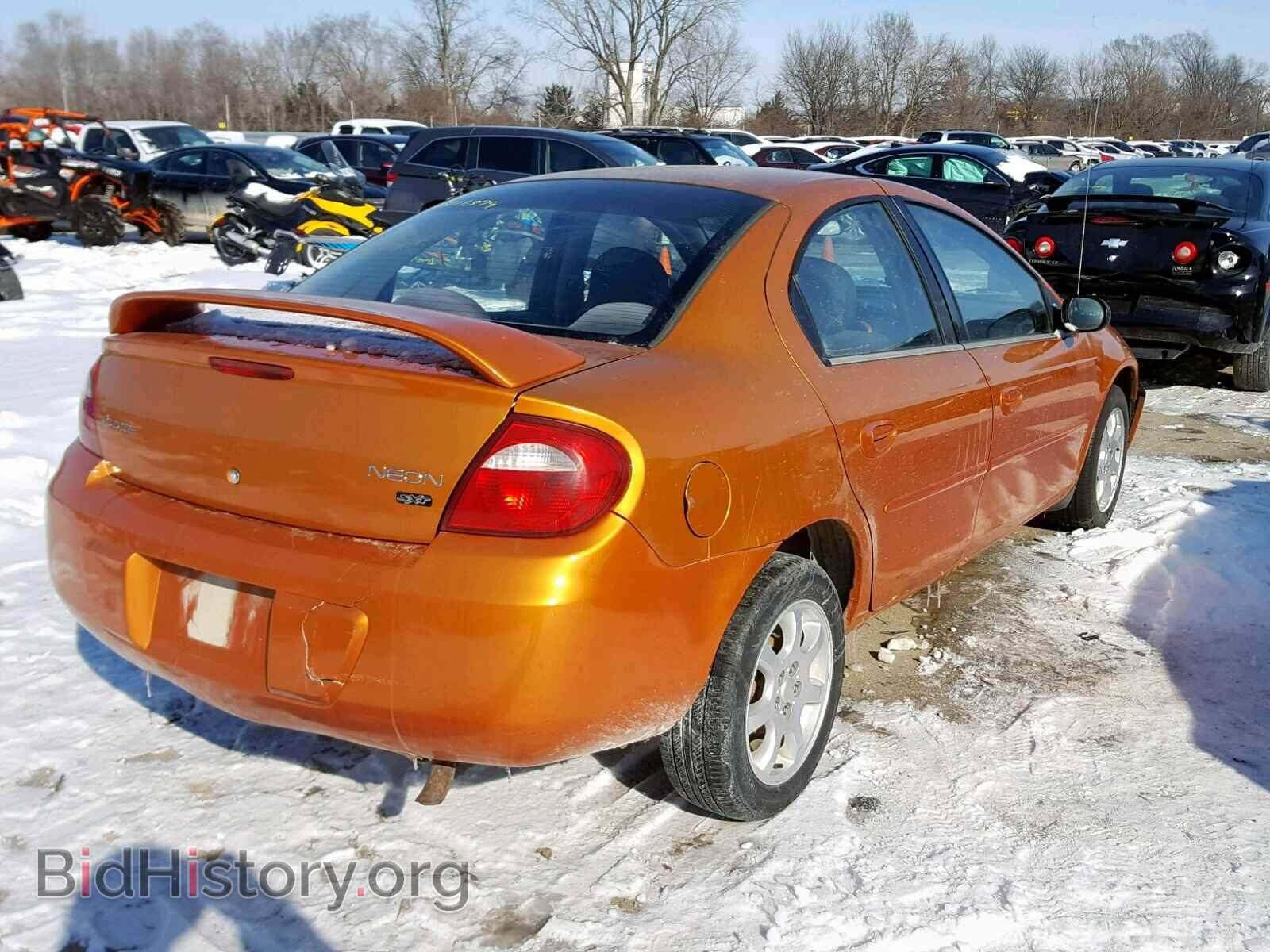2005 DODGE NEON - VIN: 1B3ES56C55D217852 - Фото 4