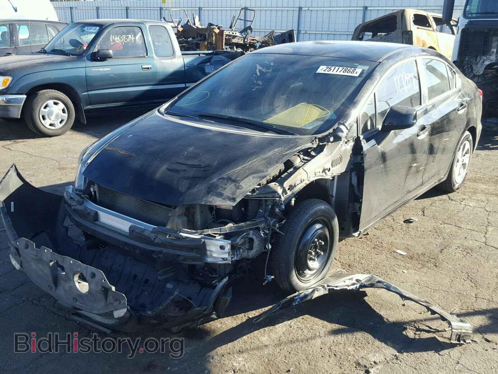 2013 HONDA CIVIC - VIN: 19XFB2E56DE009304 - Фото 2