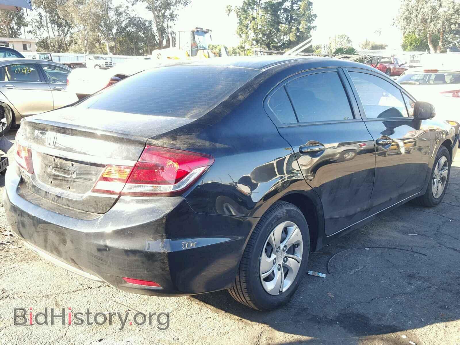 2013 HONDA CIVIC - VIN: 19XFB2E56DE009304 - Фото 4
