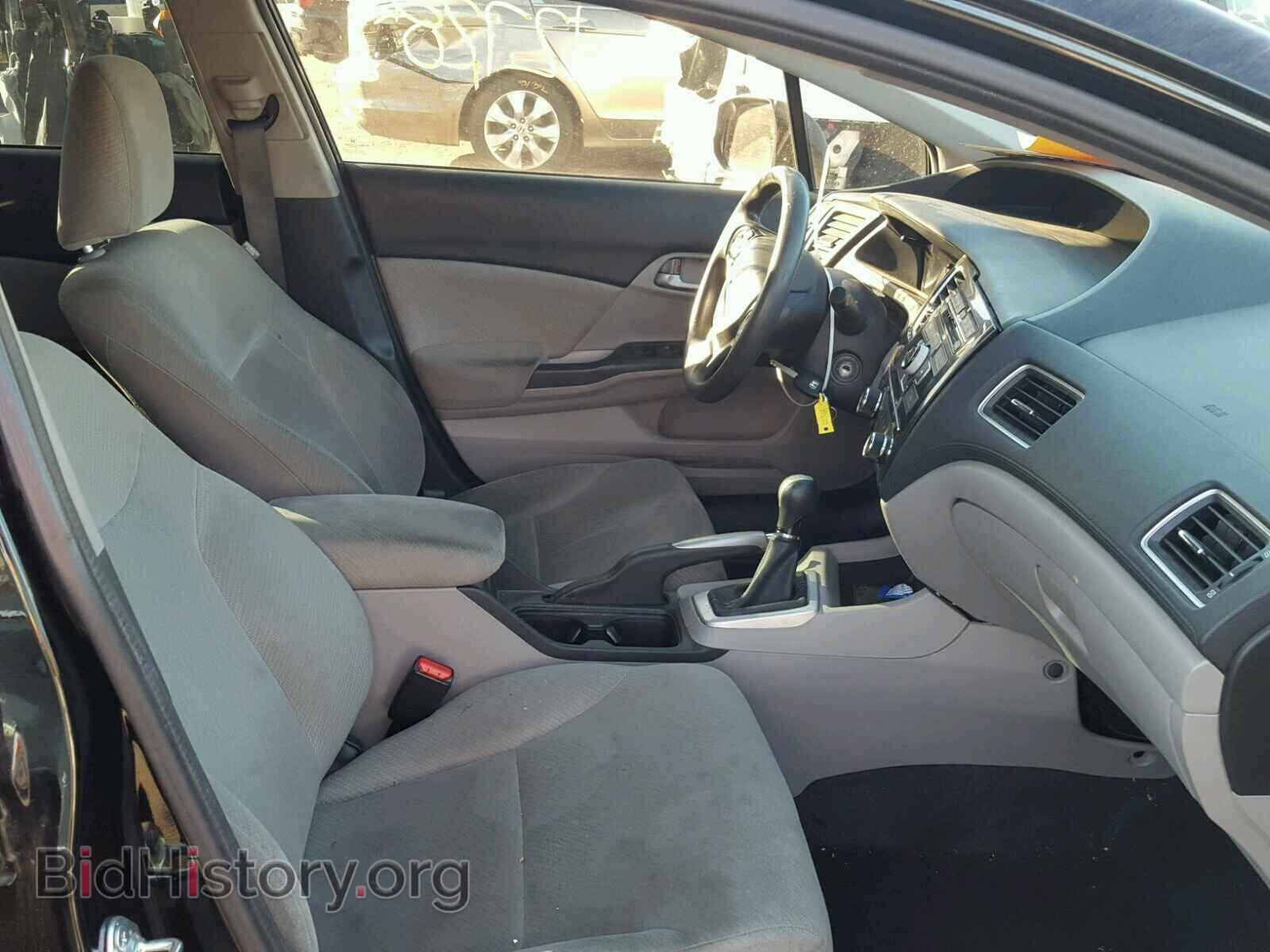 2013 HONDA CIVIC - VIN: 19XFB2E56DE009304 - Фото 5