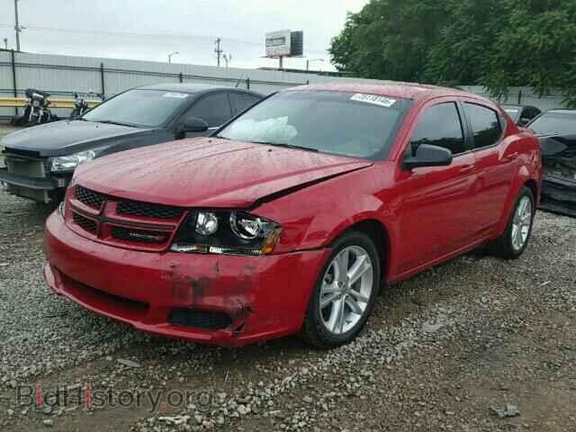 2013 DODGE AVENGER - VIN: 1C3CDZAGXDN769829 - Фото 2