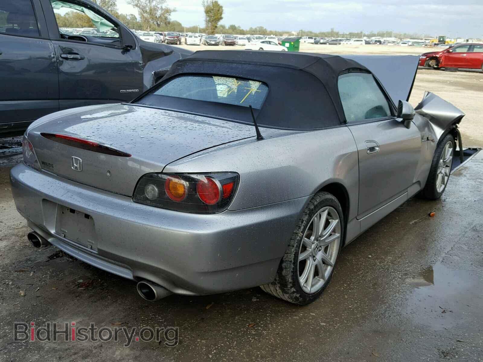 2004 HONDA S2000 - VIN: JHMAP21474T001968 - Фото 4