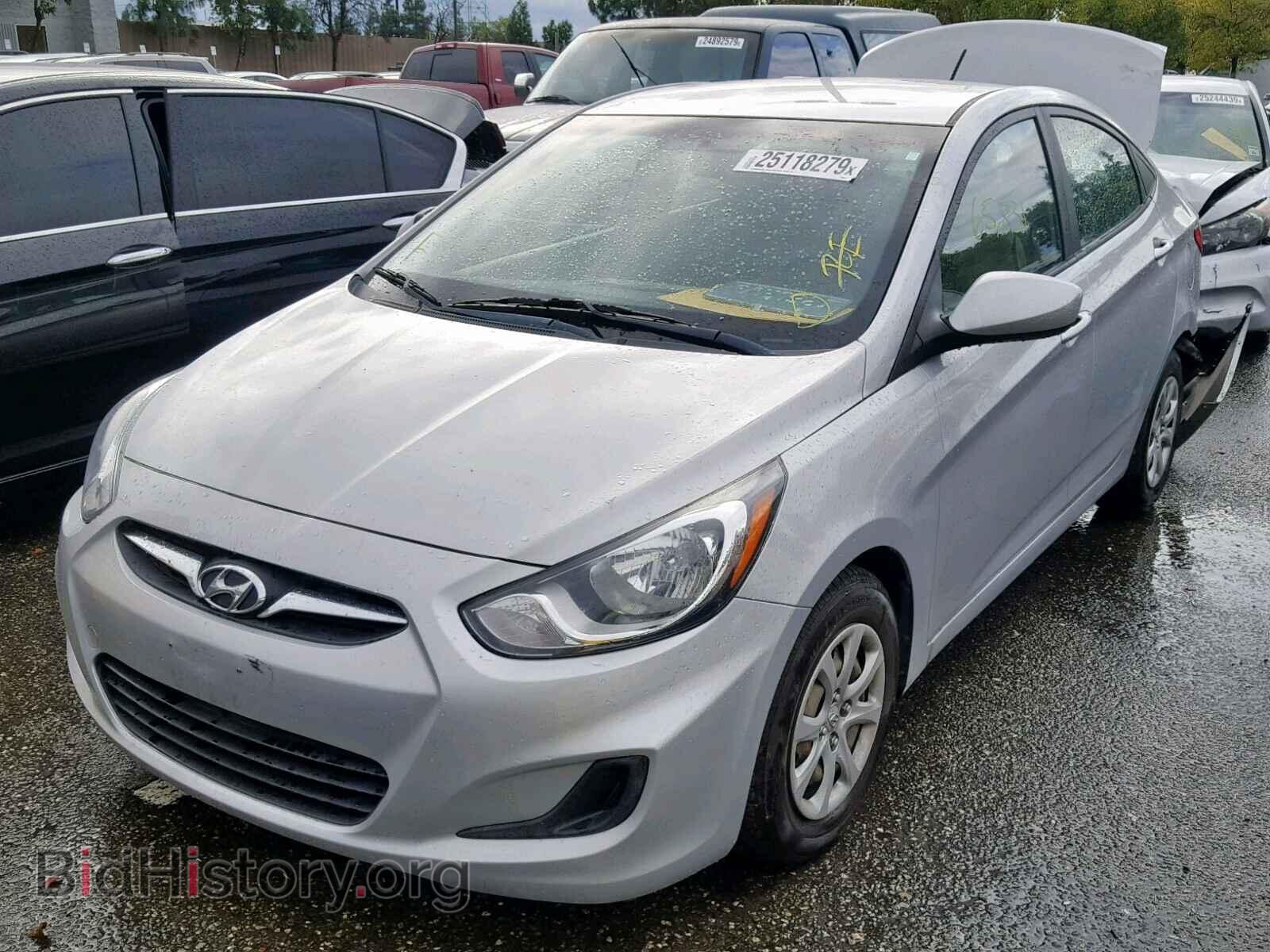 2014 HYUNDAI ACCENT - VIN: KMHCT4AE7EU643642 - Фото 2