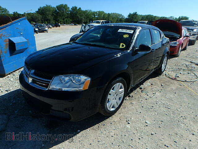 2014 DODGE AVENGER - VIN: 1C3CDZAG3EN181966 - Фото 2