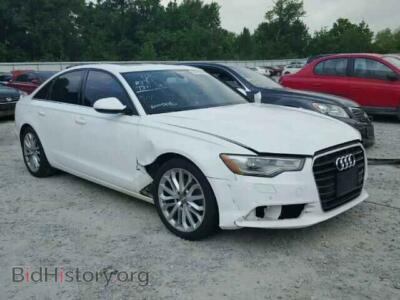 2012 Audi A6 A6 Premium, белый — VIN WAUDFAFC8CN113853, Copart