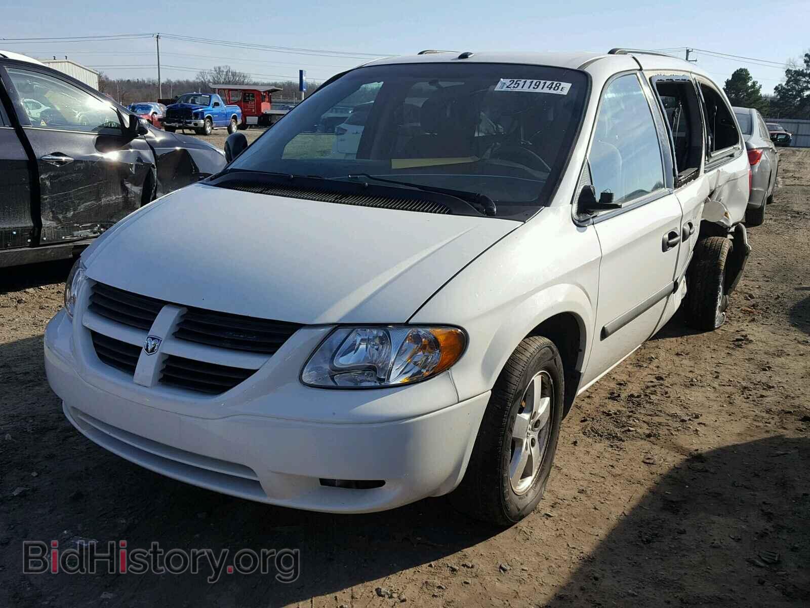 2007 DODGE CARAVAN - VIN: 1D4GP24R67B138514 - Фото 2