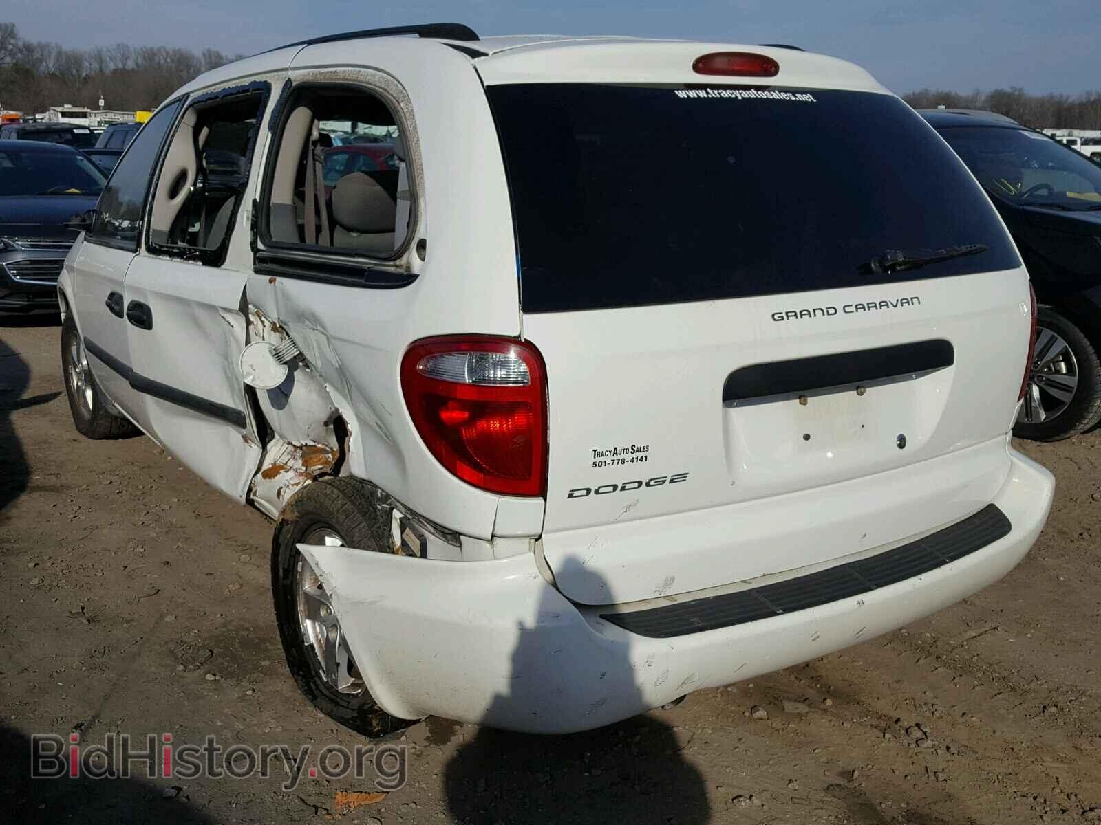 2007 DODGE CARAVAN - VIN: 1D4GP24R67B138514 - Фото 3