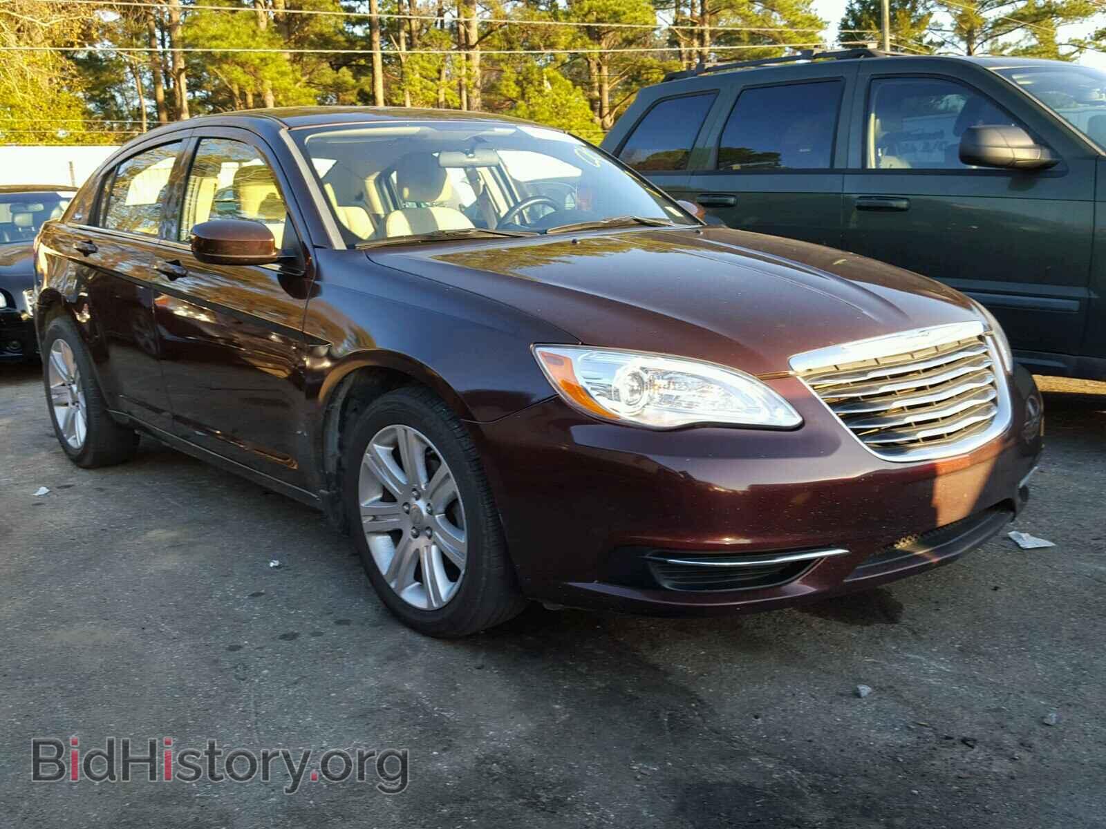 Фотография 1C3CCBBB6CN169465 - CHRYSLER 200 2012