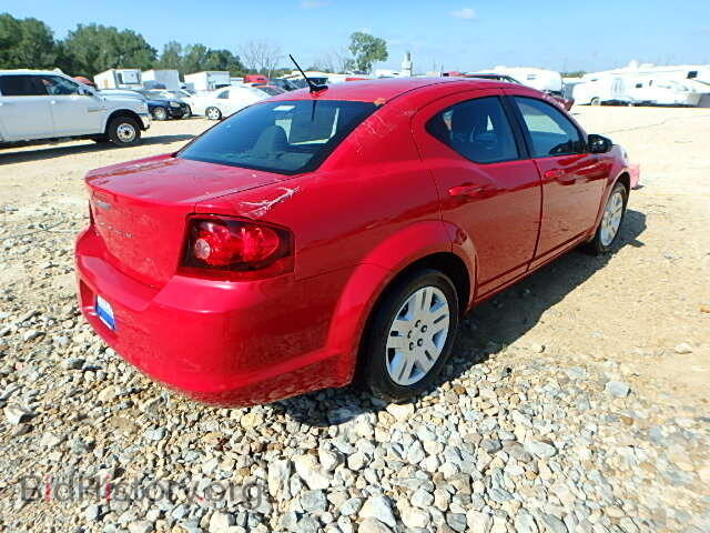 2014 DODGE AVENGER - VIN: 1C3CDZAB1EN147738 - Фото 4