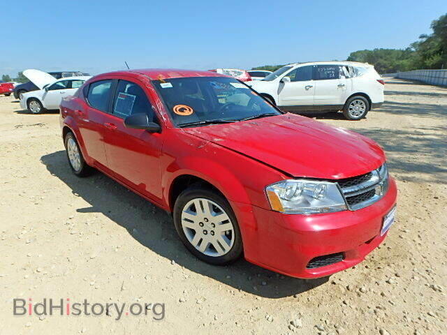 Фотография 1C3CDZAB2EN188332 - DODGE AVENGER 2014