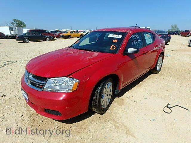 2014 DODGE AVENGER - VIN: 1C3CDZAB2EN188332 - Фото 2