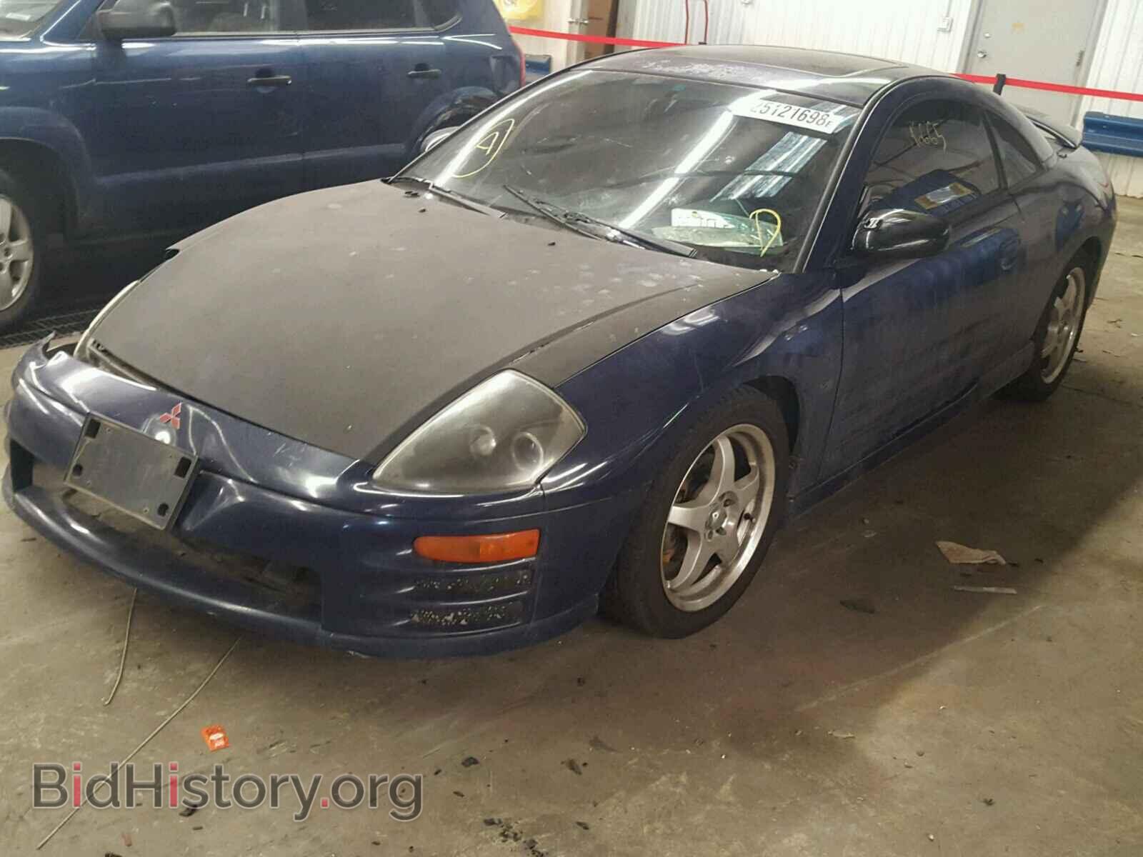 2000 MITSUBISHI ECLIPSE - VIN: 4A3AC84L2YE110400 - Фото 2