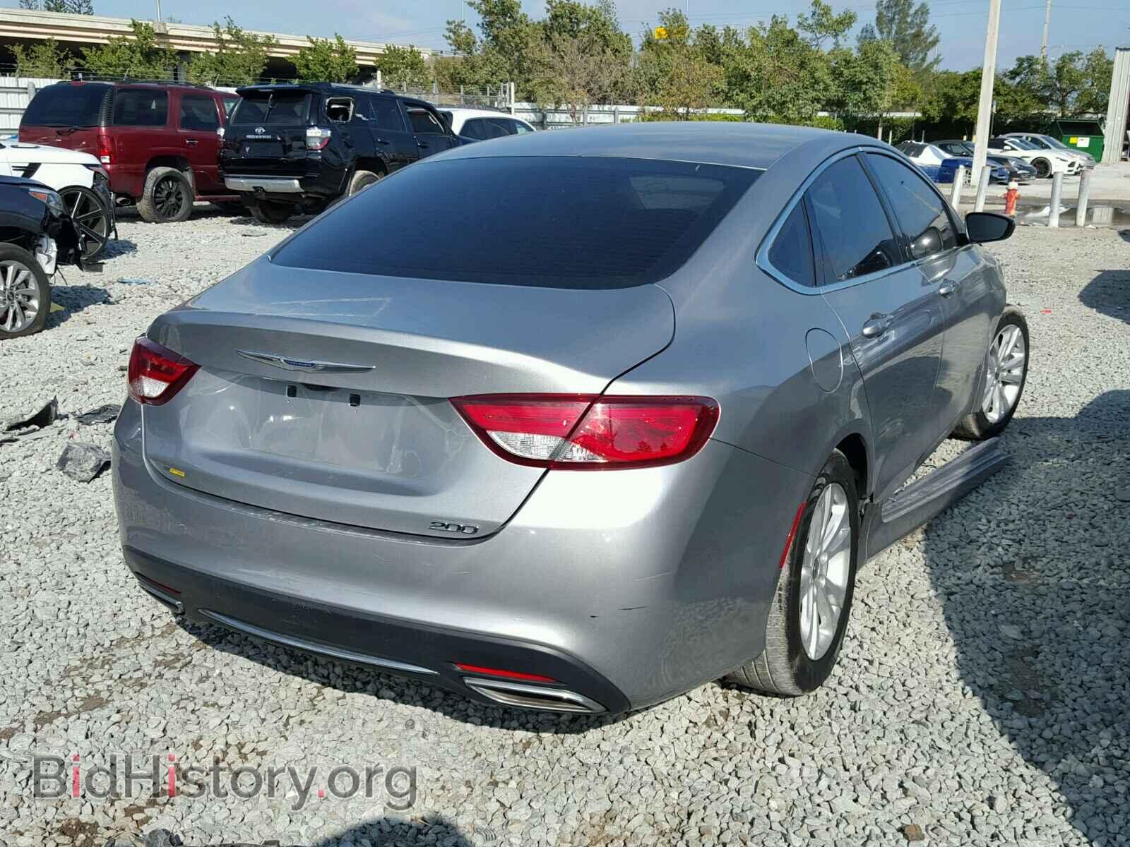 2016 CHRYSLER 200 - VIN: 1C3CCCAG8GN148562 - Фото 4