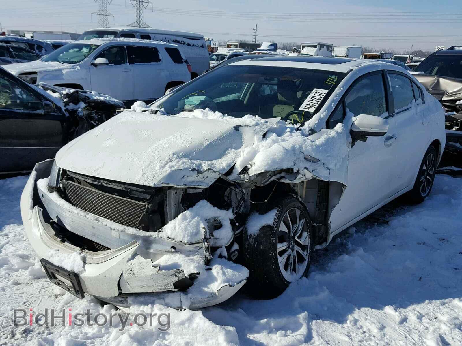 2014 HONDA CIVIC - VIN: 19XFB2F88EE037356 - Фото 2
