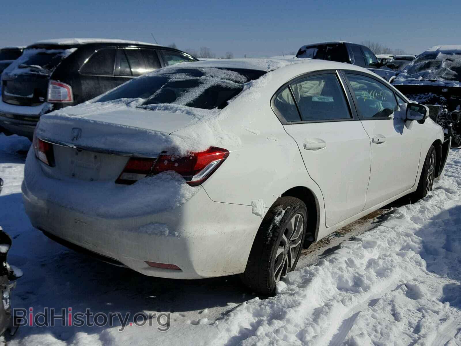 2014 HONDA CIVIC - VIN: 19XFB2F88EE037356 - Фото 4