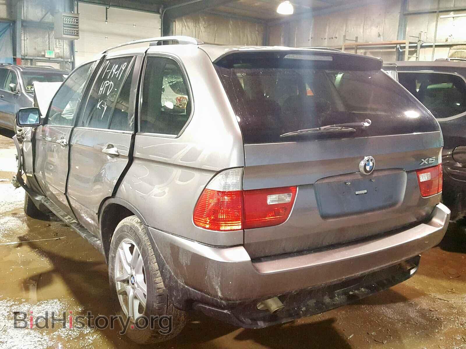 2005 BMW X5 - VIN: 5UXFA13595LY00899 - Фото 3
