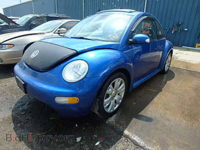 2003 VOLKSWAGEN BEETLE - VIN: 3VWCD21C63M438199 - Фото 2