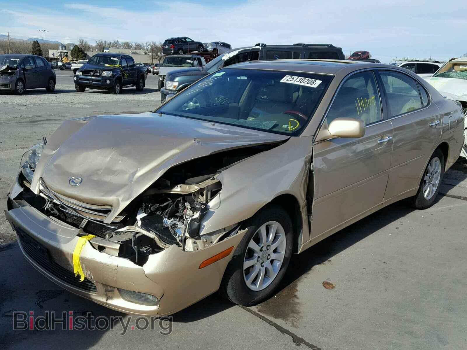 2002 LEXUS ES300 - VIN: JTHBF30G220074463 - Фото 2