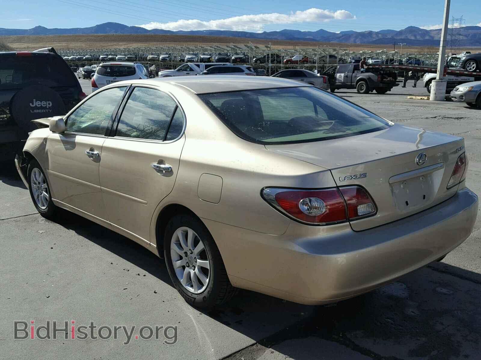 2002 LEXUS ES300 - VIN: JTHBF30G220074463 - Фото 3